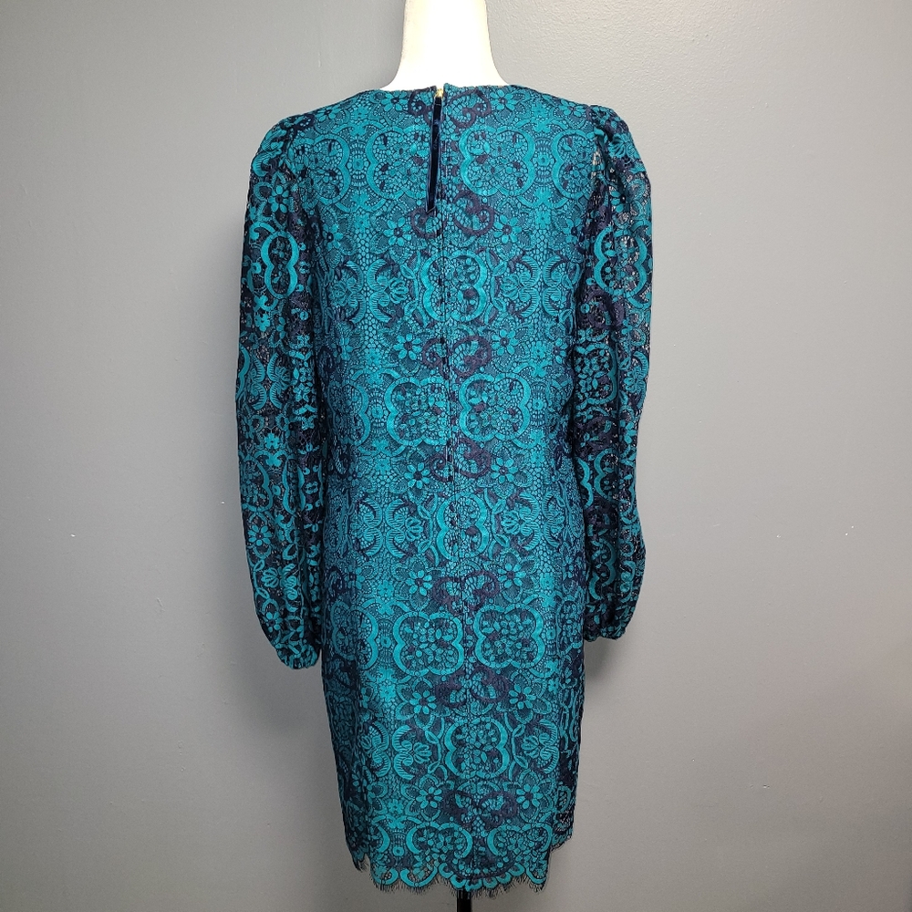 Lilly Pulitzer Size 14 Georgi Lace Dress Valencia Teal